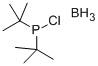 DI-TERT-BUTYLCHLOROPHOSPHINE BORANE COMPLEX Struktur