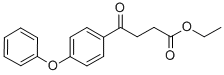 ETHYL 4-OXO-4-(4-PHENOXYPHENYL)BUTYRATE Struktur