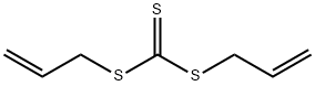 Carbonotrithioic acid, di-2-propenyl ester Struktur