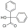 2-hydroxy-2,2-diphenylacetyl chloride Struktur