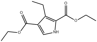 Diethyl 3-ethyl-1H-pyrrole-2,4-dicarboxylate Struktur