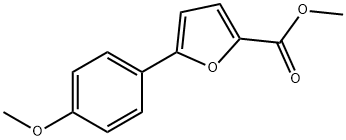 5-(4-METHOXYPHENYL)FURAN-2-CARBOXYLIC ACID METHYL ESTER Struktur