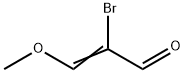 2-bromo-3-methoxyacrylaldehyde  Struktur