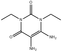 1,3-DIETHYL-5,6-DIAMINOURACIL Struktur