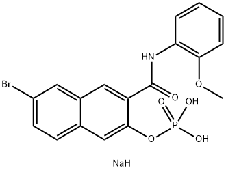 7-ブロモ-N-(2-メトキシフェニル)-3-(ホスホノオキシ)-2-ナフタレンカルボアミドジナトリウム price.