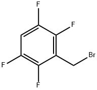 2,3,5,6-TETRAFLUOROBENZYL BROMIDE Structure