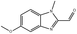 1H-Benzimidazole-2-carboxaldehyde,5-methoxy-1-methyl-(9CI) Struktur