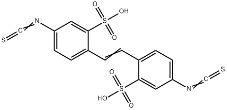 4,4'-DIISOTHIOCYANATOSTILBENE-2,2'-DISULFONIC ACID Struktur