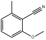 2-METHOXY-6-METHYLBENZONITRILE Struktur