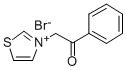 N-PHENACYLTHIAZOLIUM BROMIDE Struktur