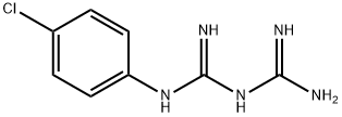 1-(4-chlorophenyl)biguanide Struktur