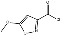 3-Isoxazolecarbonyl chloride, 5-methoxy- (9CI) Struktur