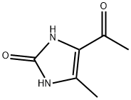 4-ACETYL-5-METHYL-1,3-DIHYDRO-2H-IMIDAZOL-2-ONE Struktur