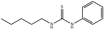 N-Pentyl-N'-phenylthiourea Struktur