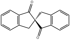 2,2'-spirobi[indene]-1,1'(3H,3'H)-dione Struktur