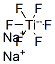 SODIUM HEXAFLUOROTITANATE Struktur