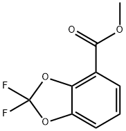 methyl 2,2-difluoro-2H-1,3-benzodioxole-4-carboxylate Struktur