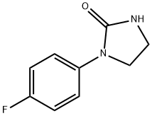 1-(4-Fluorophenyl)tetrahydro-2H-imidazol-2-one Struktur