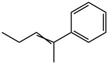 2-PHENYL-2-PENTENE Struktur