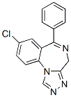 8-CHLORO-6-PHENYL-4H-2,3,5,10B-TETRAAZA-BENZO[E]AZULENE Struktur