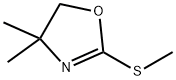 4,5-Dihydro-4,4-dimethyl-2-(methylthio)oxazole Struktur