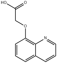 2-quinolin-8-yloxyacetic acid Struktur