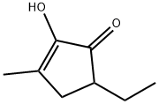 5-Ethyl-2-hydroxy-3-methylcyclopent-2-en-1-on