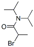 2-bromo-N,N-dipropan-2-yl-propanamide Struktur