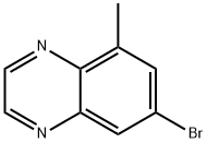 Quinoxaline, 7-bromo-5-methyl- (9CI) Struktur