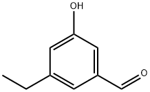 Benzaldehyde, 3-ethyl-5-hydroxy- (9CI) Struktur