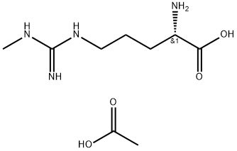 Nα-メチル-L-アルギニン 化學(xué)構(gòu)造式