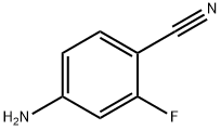 4-氨基-2-氟苯腈 結(jié)構(gòu)式