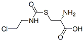 S-(N-(2-chloroethyl)carbamoyl)cysteine Struktur