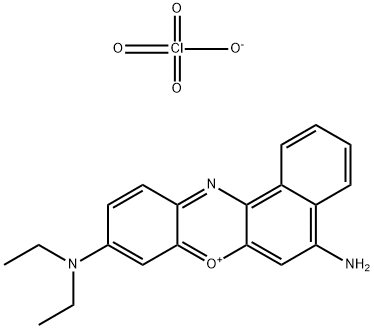 NILE BLUE A PERCHLORATE Struktur