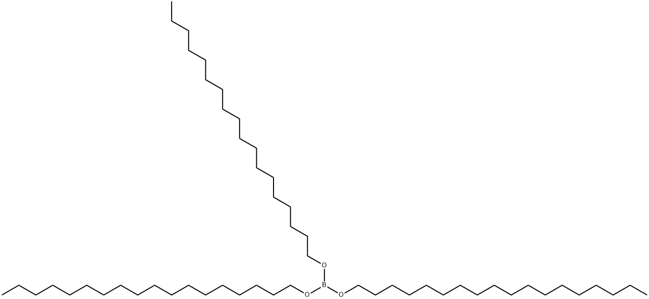 BORIC ACID TRIOCTADECYL ESTER Struktur