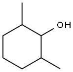 2,6-DIMETHYLCYCLOHEXANOL Struktur