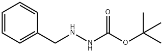 Hydrazinecarboxylic acid, 2-(phenylmethyl)-, 1,1-dimethylethyl ester Struktur