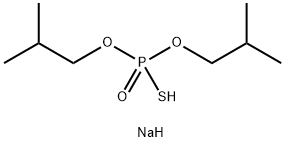 SODIUMDIISOBUTYLMONOTHIOPHOSPHATE Struktur