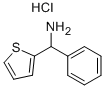 C-PHENYL-C-THIOPHEN-2-YL-METHYLAMINE HYDROCHLORIDE Struktur