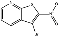 3-Bromo-2-nitrothieno[2,3-b]pyridine Struktur