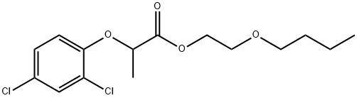 DICHLORPROP-BUTOXYETHYL ESTER Struktur