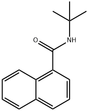 N-tert-Butylnaphthalene-1-carboxaMide Struktur