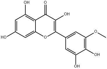 Laricitrin Struktur