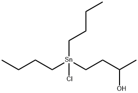 DI-N-BUTYL(3-HYDROXYBUTYL)TINCHLORIDE Struktur