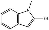 1H-Indole-2-thiol,  1-methyl- Structure