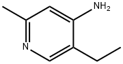 4-PYRIDINAMINE, 5-ETHYL-2-METHYL- Struktur