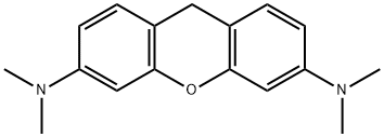 N,N,N',N'-Tetramethyl-9H-xanthene-3,6-diamine Struktur