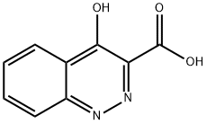 4-OXO-1H-CINNOLINE-3-CARBOXYLIC ACID Structure