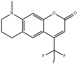 COUMARIN 8F, DYE CONTENT 99 Struktur