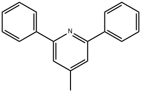 2,6-二苯基-4-甲基吡啶, 53531-57-0, 結(jié)構(gòu)式
